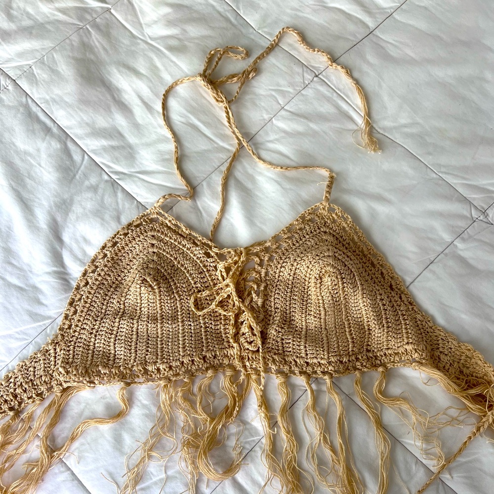 Festival Crochet top one size